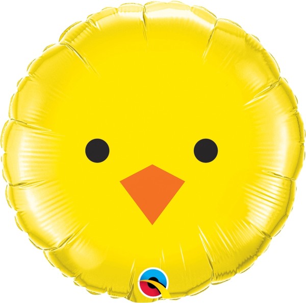 Folienballon Rund "Baby Chick"