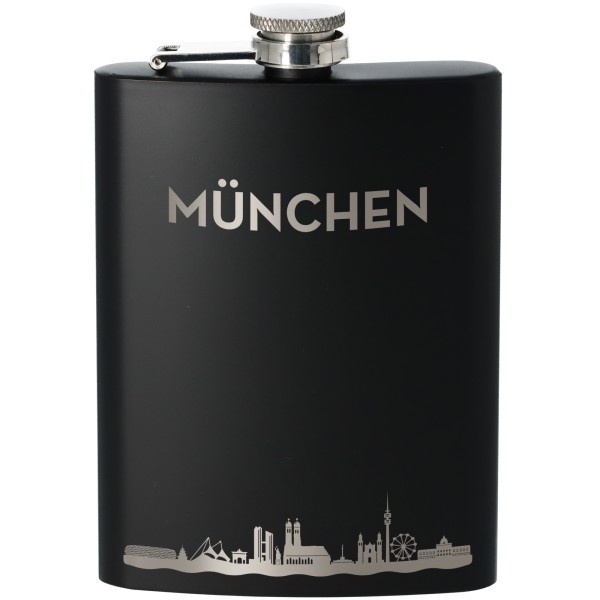 Flachmann Skyline München 225ml