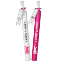 Vorschau: Kerzen-Set Pink/Weiß "Frohe Ostern" Vorschau: Kerzen-Set Pink/Weiß "Frohe Ostern"