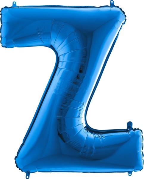 Buchstabenballon Blau "Z"