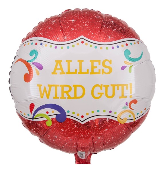 Folienballon "Alles wird gut!"