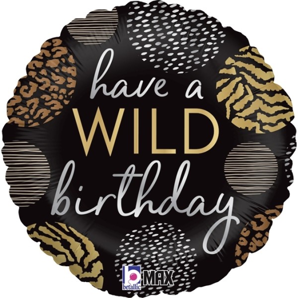 Ballon "Have a wild birthday"