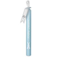 Stabkerze "Frohe Ostern" Hellblau  Stabkerze "Frohe Ostern" Hellblau