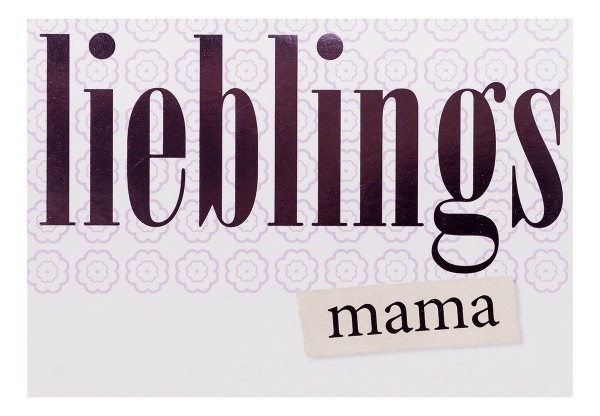 Postkarte "Lieblings-Mama"