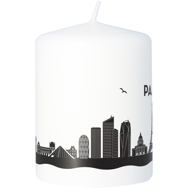 Stumpenkerze Skyline Paris