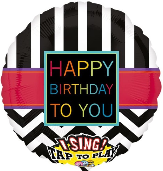 Musikballon "Happy Birthday To You"