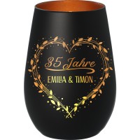 Vorschau: Windlicht Jubiläum "Zahl + Name + Name" Vorschau: Windlicht Jubiläum "Zahl + Name + Name"