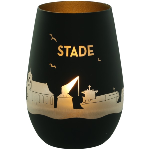 Windlicht Skyline Stade