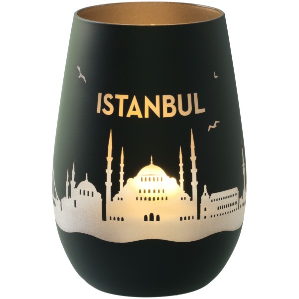 Windlicht Skyline Istanbul