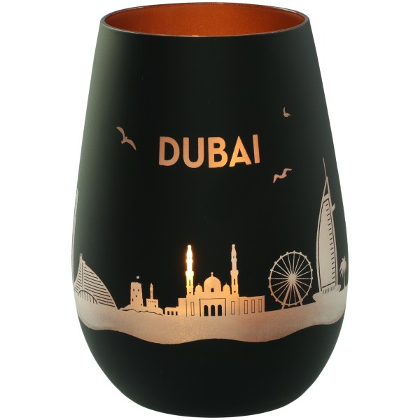 Windlicht Skyline Dubai