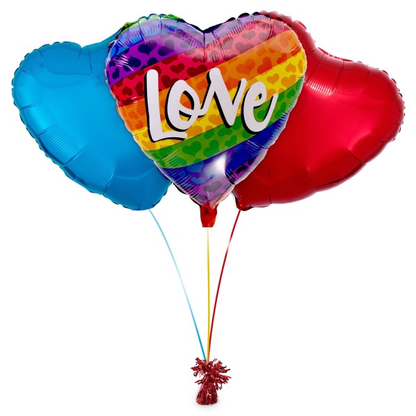 Buntes Ballon Bouquet "Love"
