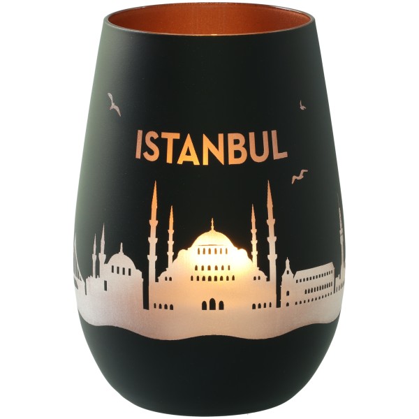 Windlicht Skyline Istanbul