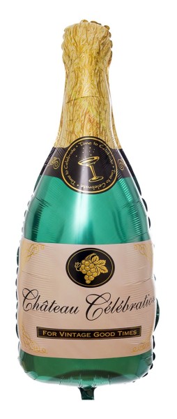 Riesenballon Champagnerflasche