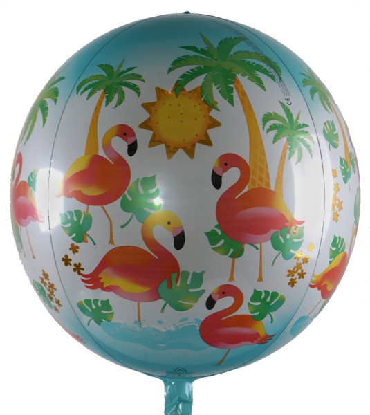 Bubble Ballon "Let's Flamingle"