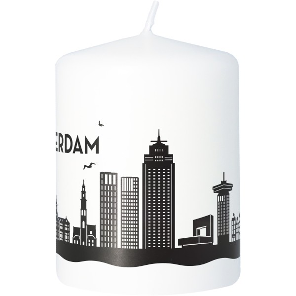 Stumpenkerze Skyline Amsterdam