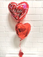 Ballon Bouquet "Ich liebe Dich"  Ballon Bouquet "Ich liebe Dich"