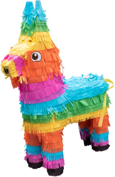 Pinata Esel Bunt