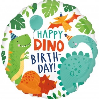 Ballon "Happy DINO BIrthday"