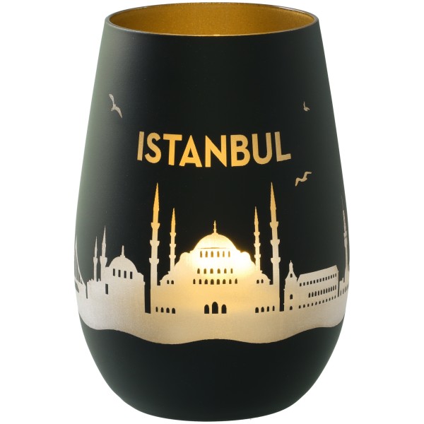 Windlicht Skyline Istanbul