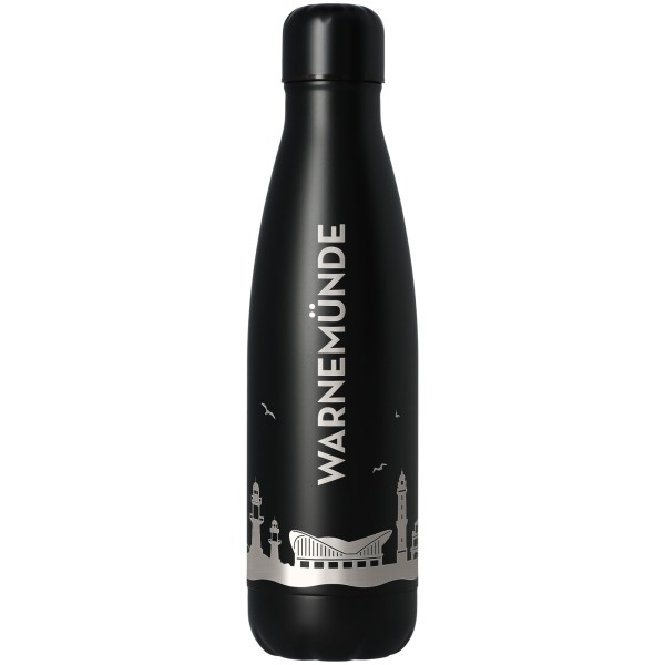 Trinkflasche Skyline Warnemünde 500ml