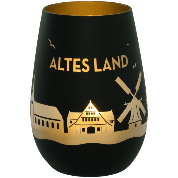 Windlicht Skyline Altes Land