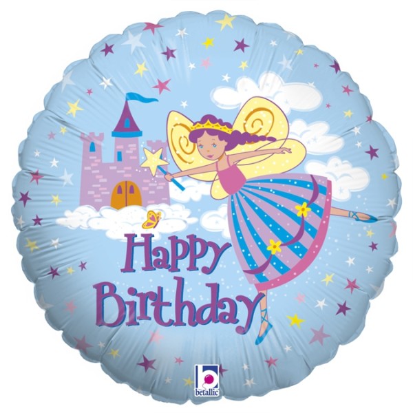 Princess Birthday Ballon "Happy Birthday"