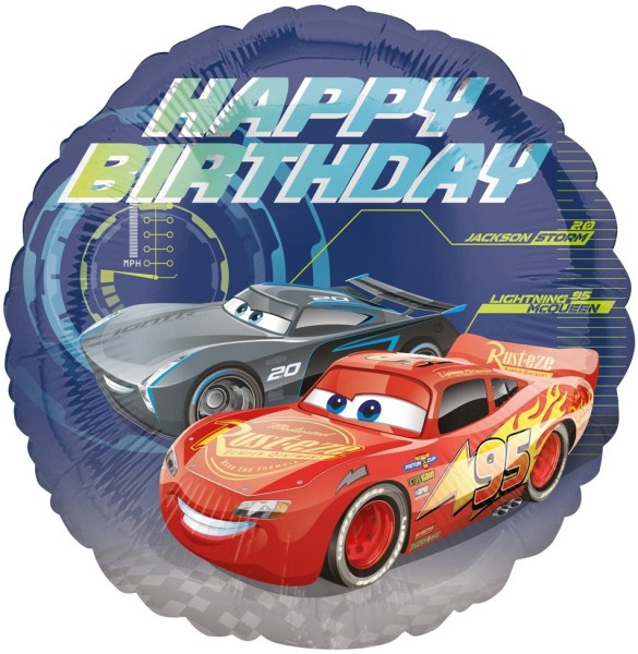 Disney Cars Ballon "Happy Birthday"