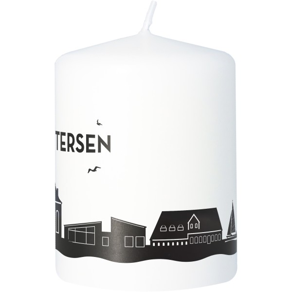 Stumpenkerze Skyline Drochtersen