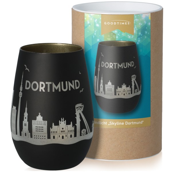 Windlicht Skyline Dortmund