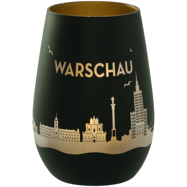 Windlicht Skyline Warschau