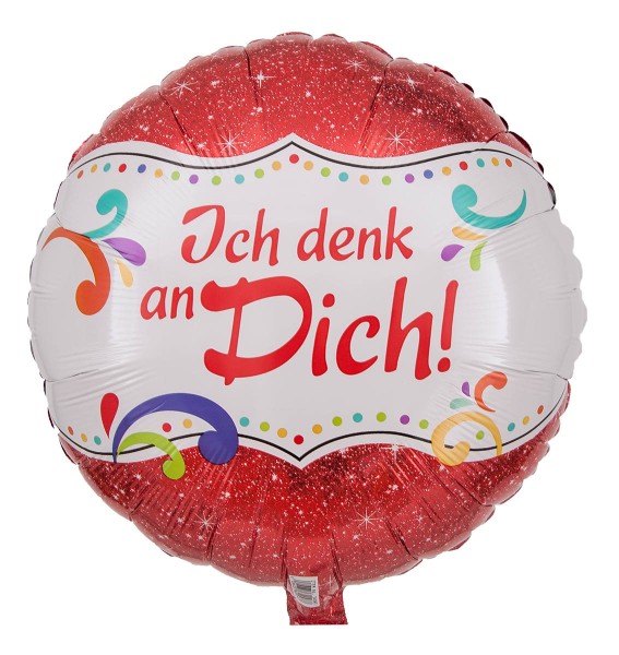 Folienballon "Ich denk an dich!"