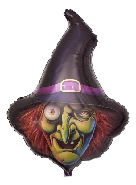 Halloween Ballon "Gruselige Hexe"