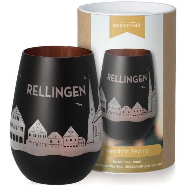 Windlicht Skyline Rellingen