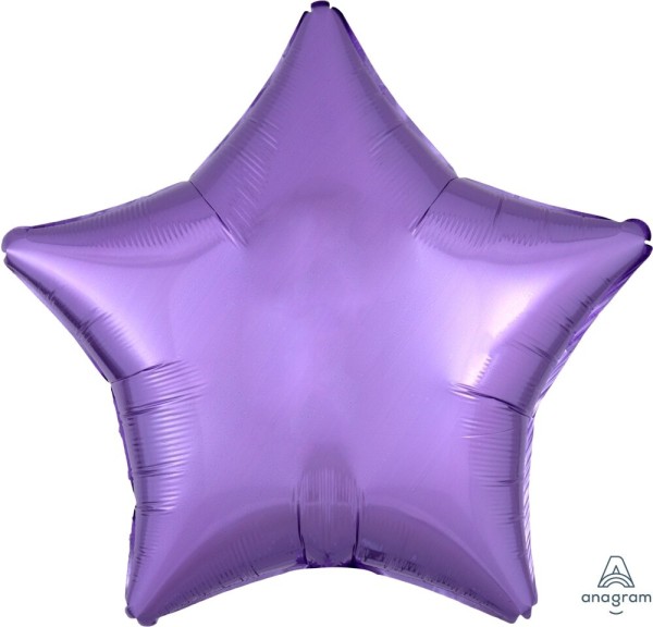 Folienballon Stern, Pearl Lavender