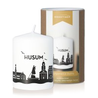 Vorschau: Stumpenkerze Skyline Husum Vorschau: Stumpenkerze Skyline Husum