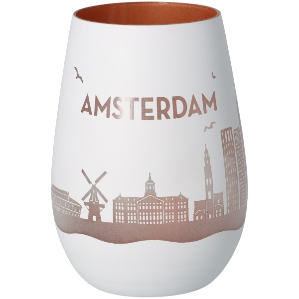 Windlicht Skyline Amsterdam