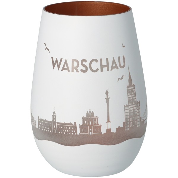 Windlicht Skyline Warschau