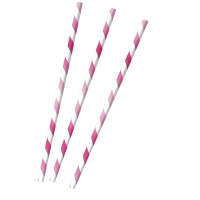 Riethmüller Trinkhalme Hot Pink Papier 12 Stück  Riethmüller Trinkhalme Hot Pink Papier 12 Stück